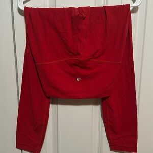 LULULEMON ALIGN 25” RED